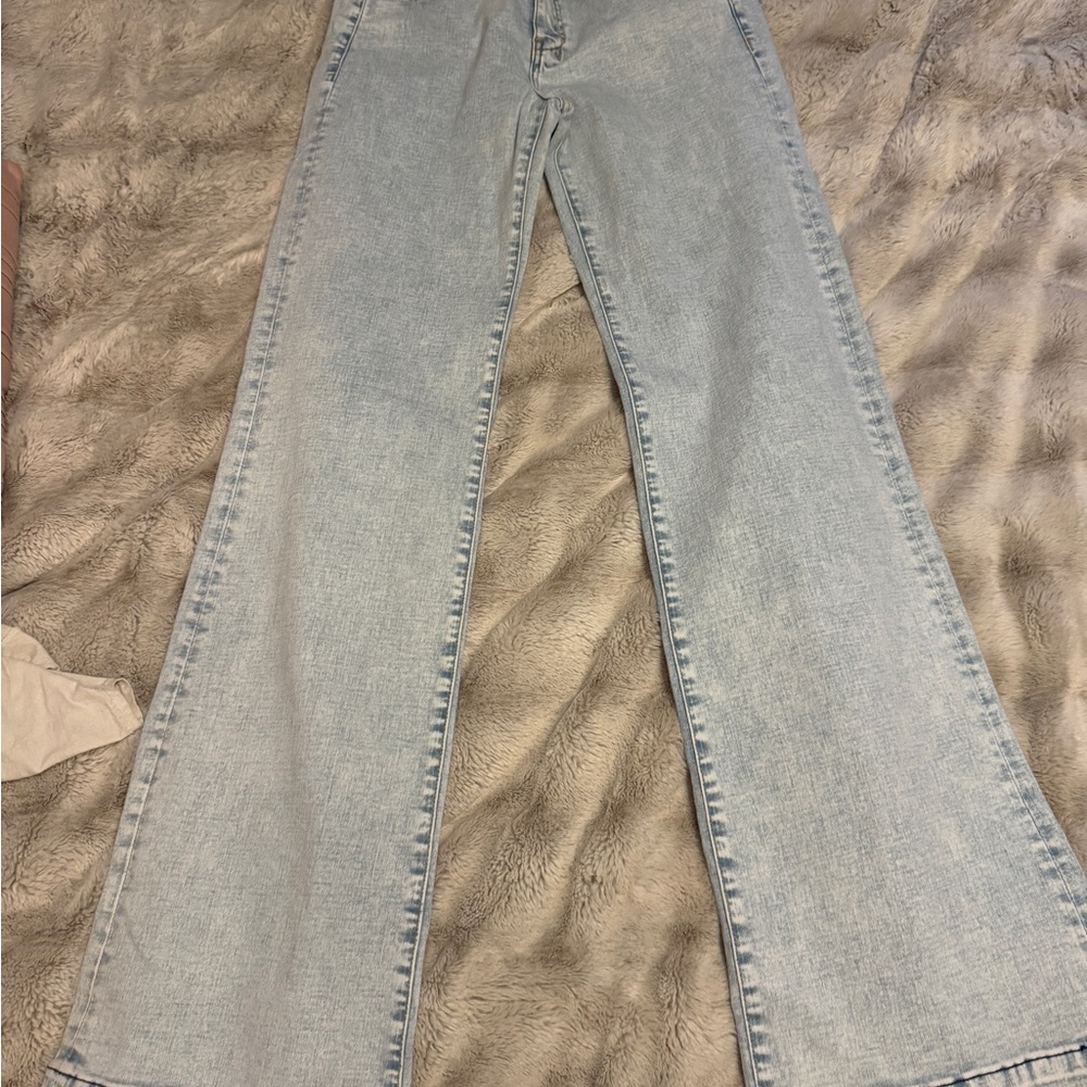 Classic Light Blue Boot Cut Jeans